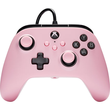 Kabelgebundener Powera-Controller für Xbox Series X|s (Rosa, Xbox Series X|s, Xbox One, PC)