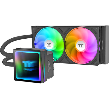 Thermaltake TH240-S V3 ARGB Sync AIO Flüssigkeitskühler Wasserkühlung (Schwarz)