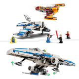 Lego Star Wars – New Republic E-Wing vs. Shin Hatis Starfighter Konstruktionsspielzeug (75364)