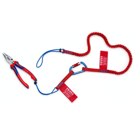 Knipex Spitzkombizange Kombizange (rot blau)