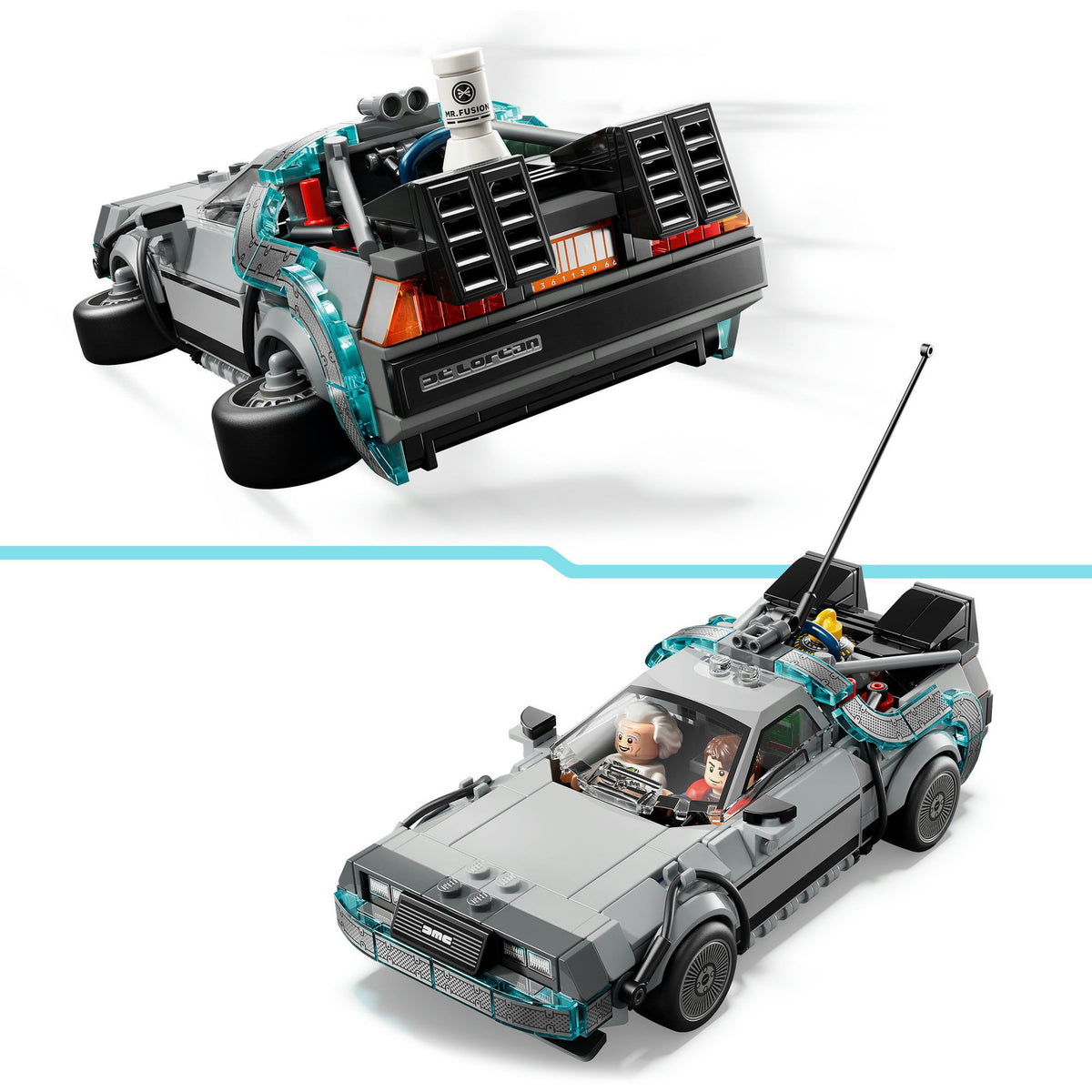 Lego Speed Champions Zeitmaschine aus „Zurück in die Zukunft“ – 77256