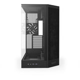 Nzxt h9 flow Midi-Tower-Gehäuse (schwarz (matt) | 2x USB-A | 1x USB-C | gehärtetes Glas)