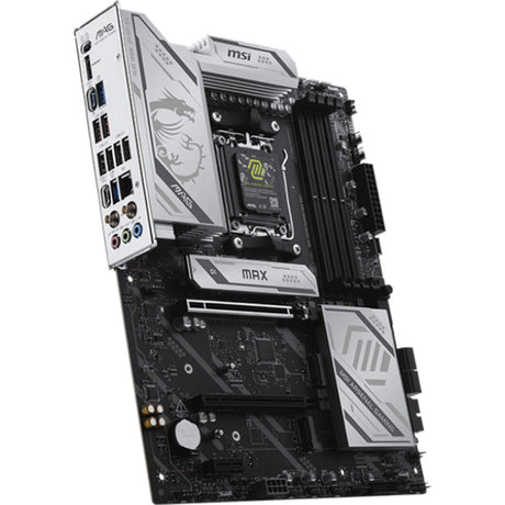 Msi mag x870e gaming max wifi socket am5 moederbord (zwart, 5 gb-lan, wi-fi 7, bt 5.4, sound, atx)