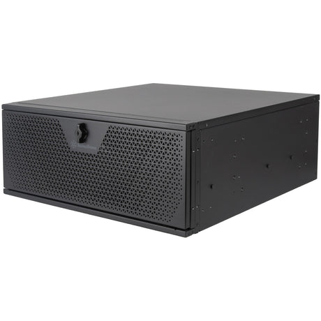 Silverstone RM44 Rackgehäuse (schwarz | 4U | USB Typ-C | 2x 80mm Gehäuselüfter im Lieferumfang enthalten)