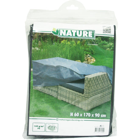 Nature Gartenmöbelbezug für 2-Sitzer-Lounge-Sofabezug (grau, 6031600)