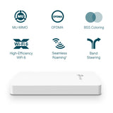 Tp-link omada eap615-wall ax1800 wandplatte wifi 6 access point (weiß, poe)