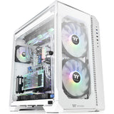 Thermaltake View 51 tg Snow Argb Edition Midi-Tower-Gehäuse (weiß | 4x USB-A | 1x USB-C | RGB | Fenster)