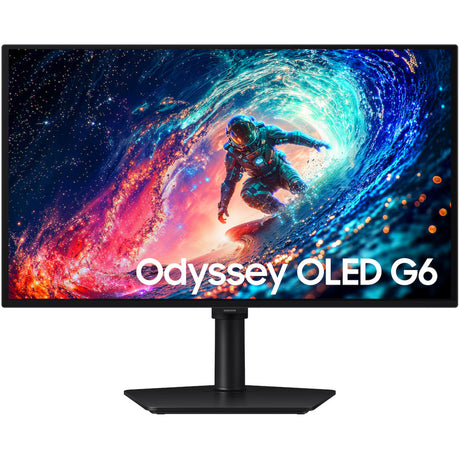 Samsung odyssey oled g6 s27hg612su 27 gaming monitor (zwart, 1x displayport, 1x hdmi, 240 hz)