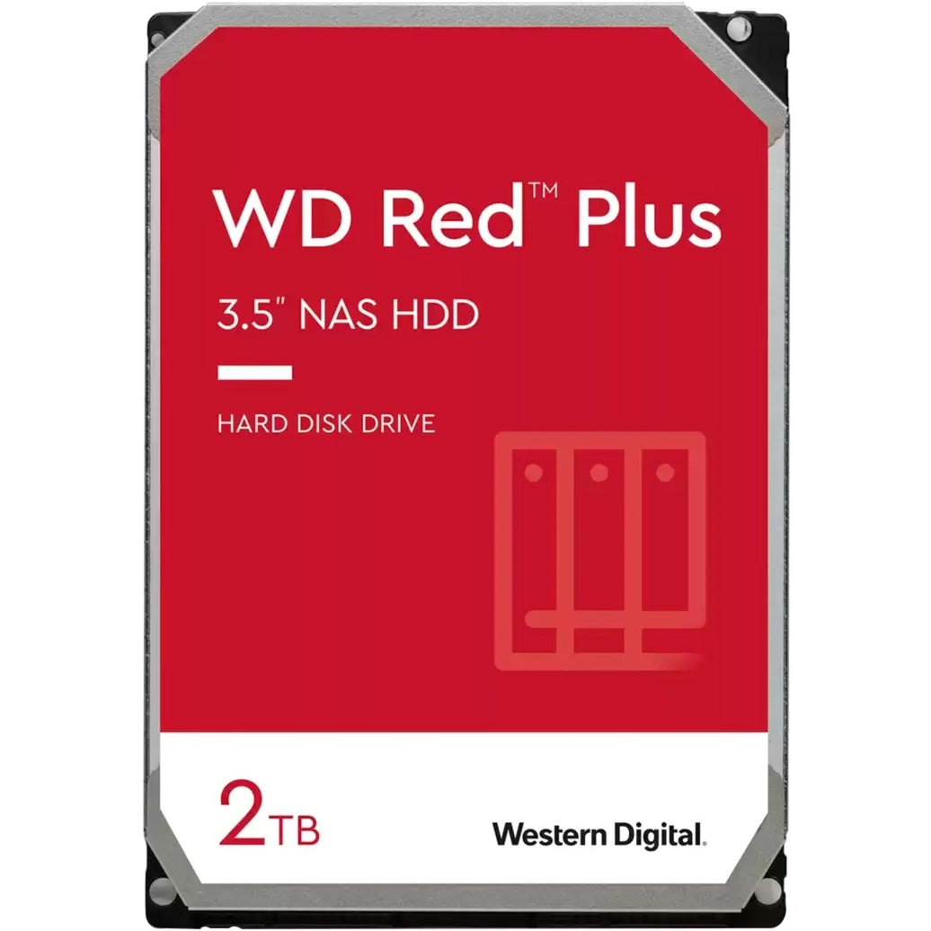 Western Digital wd20efpx red plus hdd, 2 TB, 3,5, SATA3, 5400 U/min, 256 MB, 175 MB s