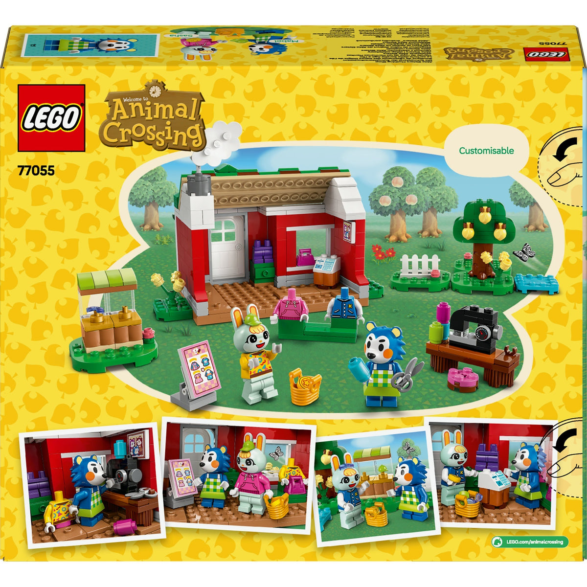 Lego Animal Crossing 77055 Schneiderei der fähigen Schwestern