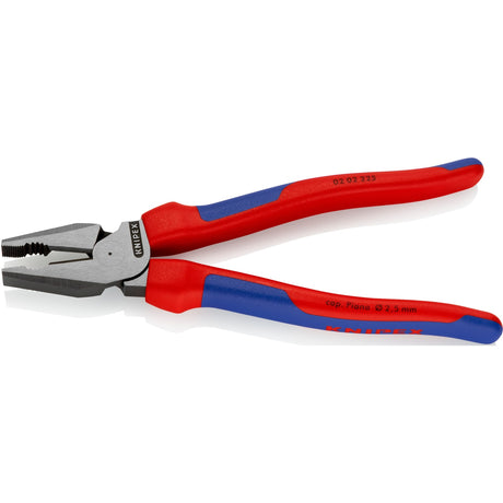 Knipex Kraft-Kombizange 225 mm Kombizange (rot blau)