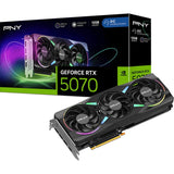 Pny geforce rtx 5070 argb oc grafische kaart (dlss 4, 3x displayport, 1x hdmi 2.1)