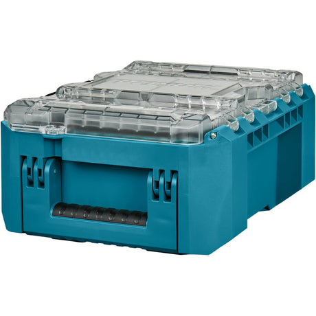 Makita Maktrak Organizer Compact P-91067 Werkzeugkasten (Blau Schwarz)