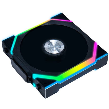 Lian Li Uni Fan SL120 Wireless Reverse Blade RGB Gehäuselüfter (Schwarz, 120 x 124,5 x 28 mm, PWM)