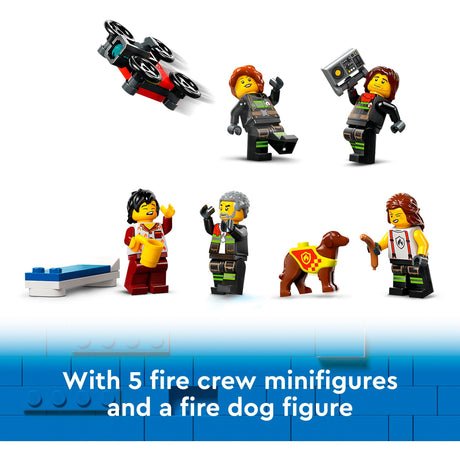 Lego City Feuerwache und Feuerwehrauto – 60414