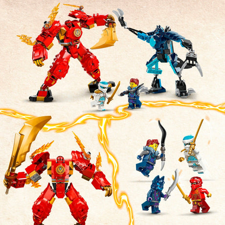 Lego Ninjago 71808 Kais Elementarfeuer-Mech