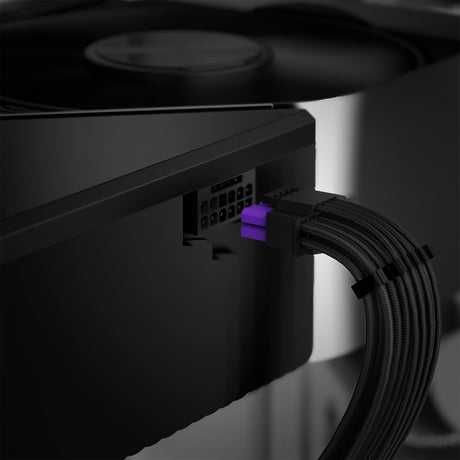 NZXT C750 Gold Core Modulares 750-Watt-Netzteil (Schwarz, 1x 12V-2x6, 2x PCIe)