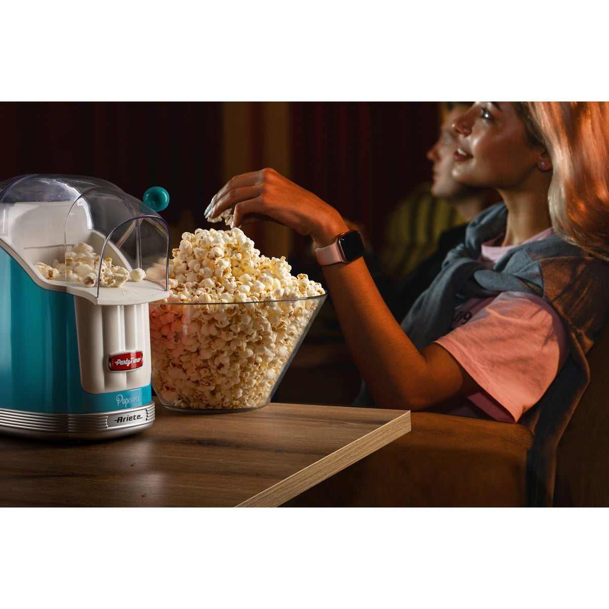 Ariete Party Time Popcornmaschine 2958 01 Popcornmaschine (hellblau)