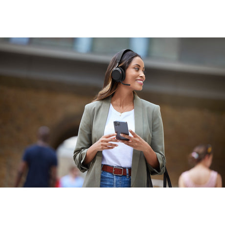 Jabra Evolve2 75 On-Ear-Headset (schwarz, Link380c, Microsoft Teams)