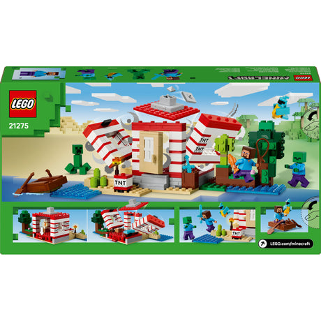 Lego® Minecraft® Das TNT-Dschungelhaus, Videospielset – 21275