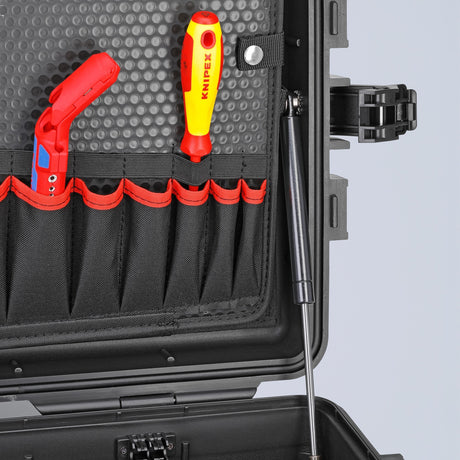 Knipex Werkzeugkoffer robust45 move Werkzeugbox (schwarz)