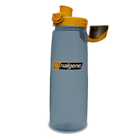 Nalgene On-the-Fly-Halteflasche mit Verschlussverschluss, 700-ml-Trinkflaschen (Graubeige)