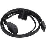 Silverstone Silverstone Slim Sata 2-in-1-Datenkabel + Stromadapter