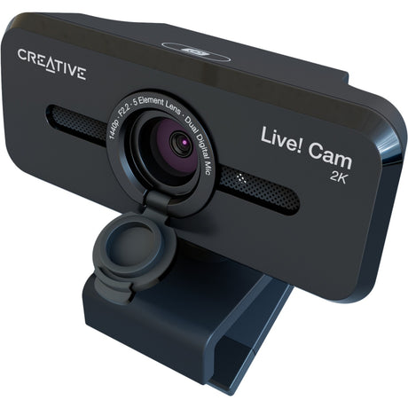 Kreativ leben! Cam Sync v3 Webcam (schwarz)