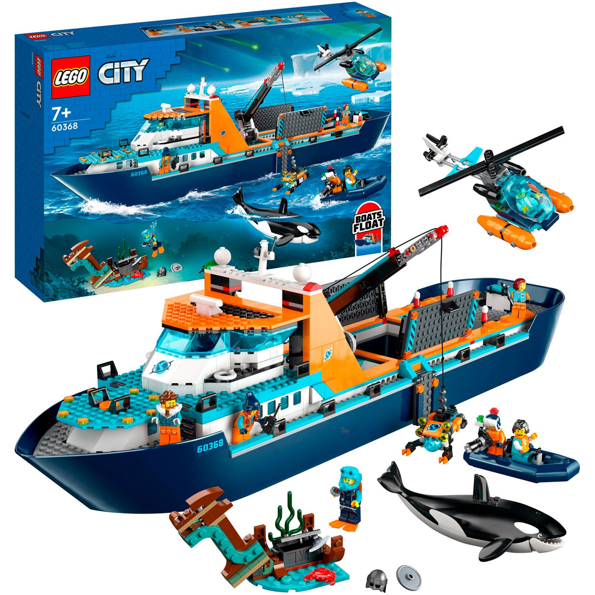 Lego City 60368 Polar Research Ship