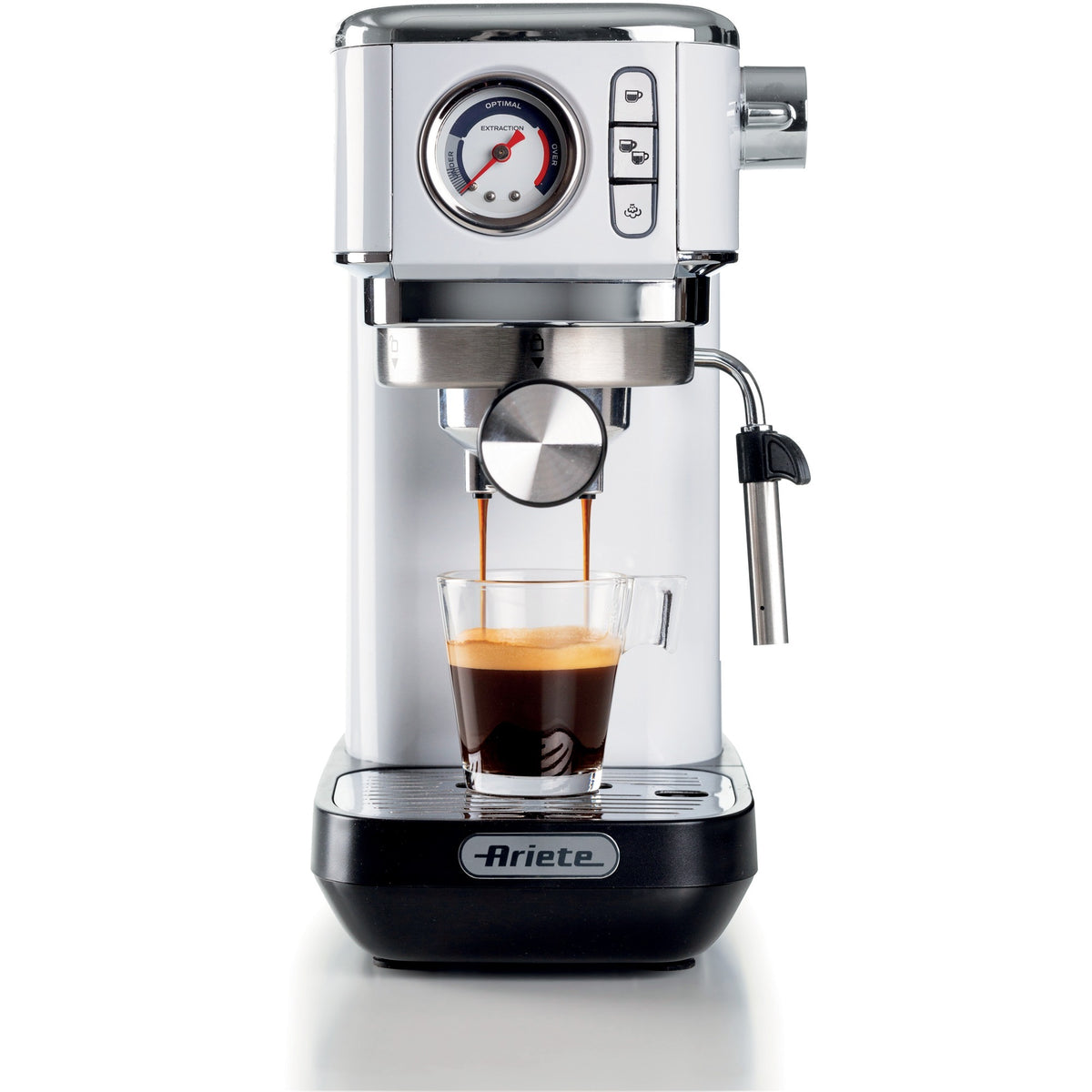 Ariete Moderna Espresso Slim 1381 14 Espressomaschine (weiß)