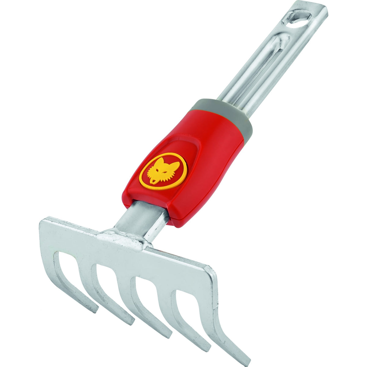Wolf-garten LJ-M Rechen, Multistern-Handrechen (rot gelb, 8 cm)