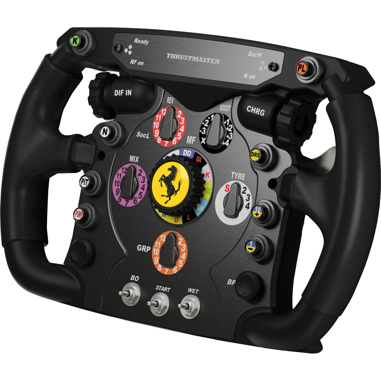 Thrustmaster Ferrari F1 Wheel Add-On Wheel Add-On (Schwarz Silber, PC, Playstation 3, Playstation 4, Xbox One)