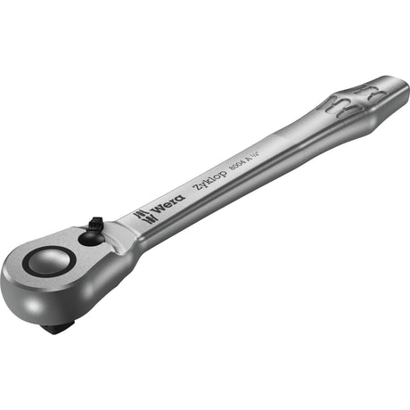 Wera 8004 a zyklop Metallratsche mit Schaltklinke mit 1 4 Antrieb, 1 4 Zoll x 141,0 mm – 1 Stück – 05004004001