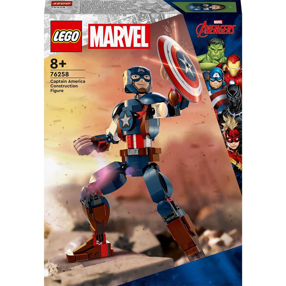 Lego Superhelden 76258 Captain America Baufigur