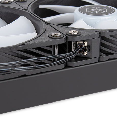 Silverstone novapeak 360 argb waterkoeling (zwart, 4 pin pwm)