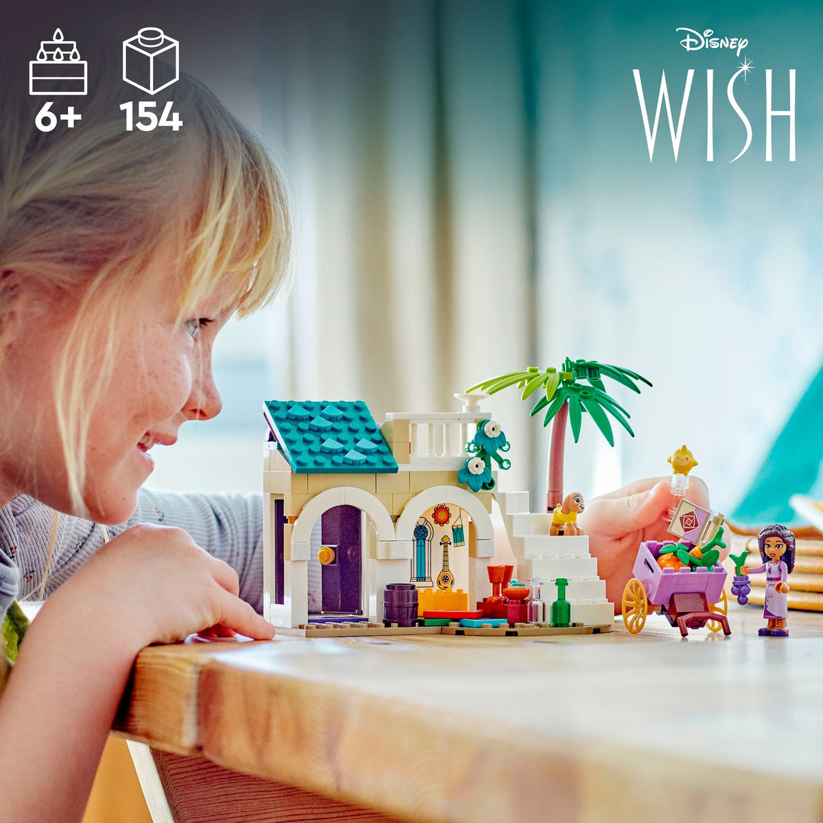 Lego Disney Wish Asha in the City Rosas Puppen Wunschset – 43223