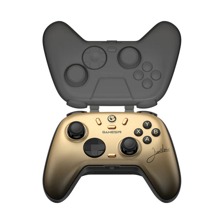 Gamesir Nova 2 Lite Multiplattform Wireless Game Controller Champion Edition (Gold Schwarz, Switch, PC, Android und iOS, Bluetooth 2,4 GHz USB)
