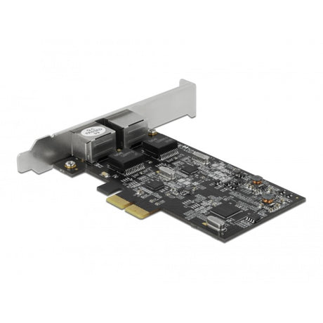 Delock PCI Express x2 Karte auf 2x RJ45 2,5 Gigabit Lan RTL8125 Netzwerkadapter