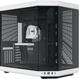 Hyte y70 Midi-Tower-Gehäuse (schwarz und weiß | 2x USB-A | 1x USB-C | gehärtetes Glas)