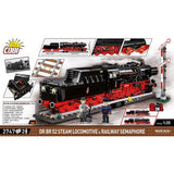 Cobi dr br 52 steam locomotive railway semaphore constructiespeelgoed (-6287, schaal 1:35)
