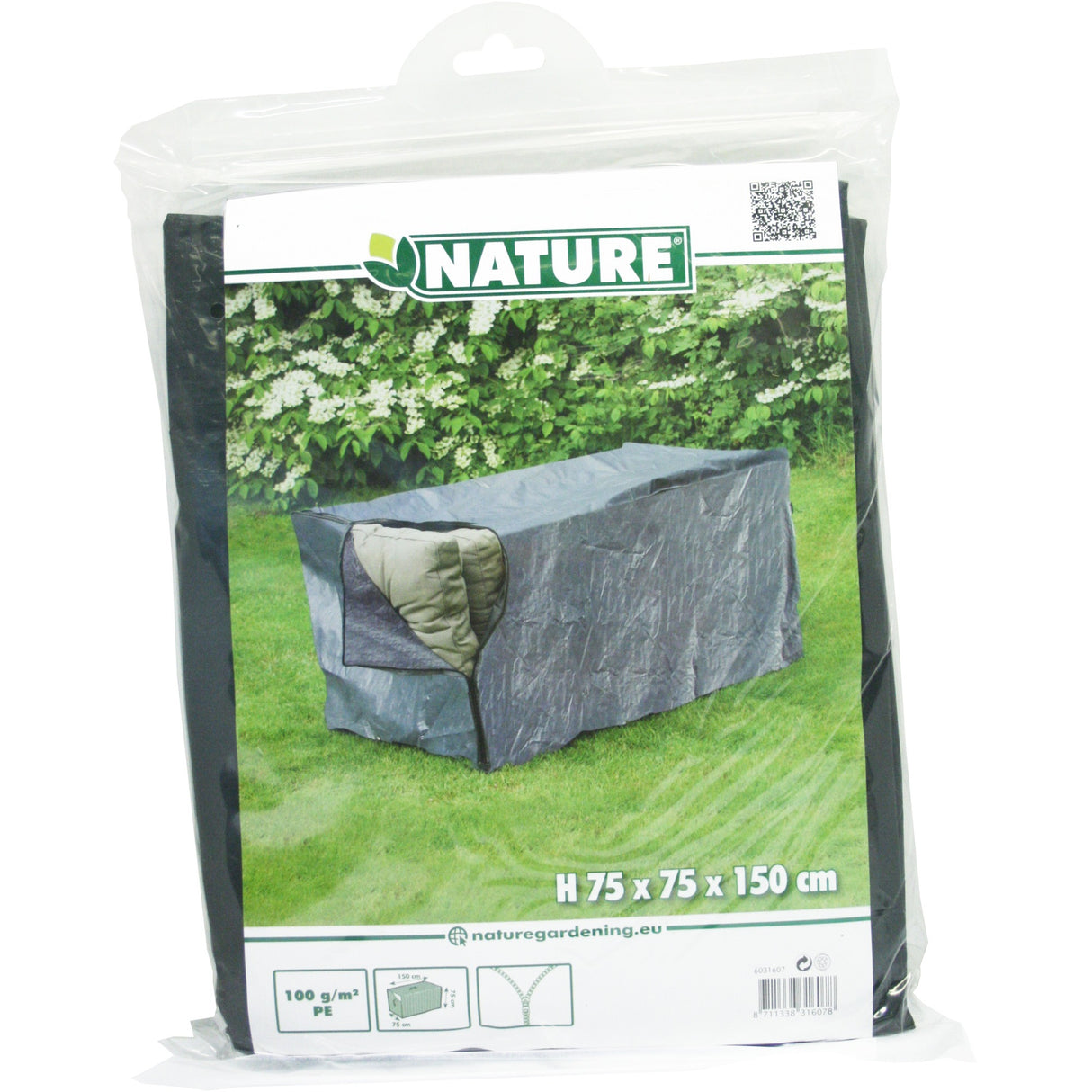 Naturgartenmöbelabdeckung für Lounge -Kissen (Shill