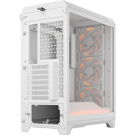 Fractal Design Meshify 3 Ambience Pro RGB Midi-Tower-Gehäuse (weiß | 2x USB-A | 1x USB-C | RGB | gehärtetes Glas)