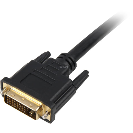 Sharkoon DVI-D-Kabel (schwarz, 1 Meter)