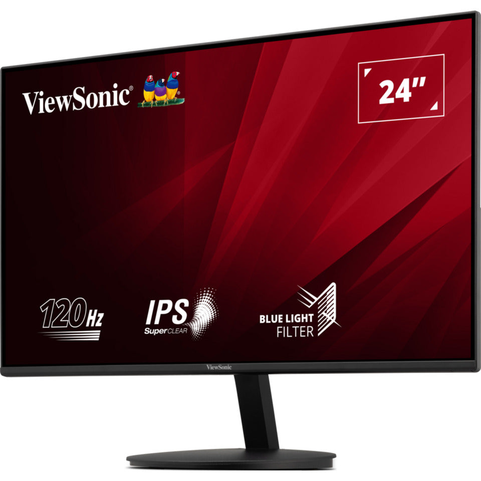 Viewsonic VA24E1-H Full HD 24 Monitor (schwarz, 1x HDMI, 1x VGA, 120 Hz)
