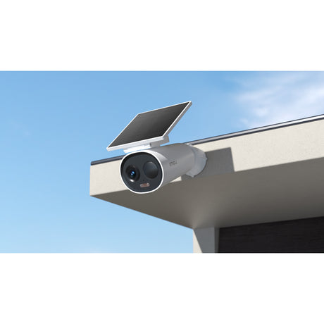 Imou Cell 3c All-in-One – 2K-Funküberwachungskamera für den Außenbereich – inklusive integriertem Solarpanel – komplett kabellos – Außenüberwachung mit Farbnachtsicht – Sirene – IP66 wetterfest – große 5000-mAh-Akkukapazität