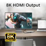 Act-Konnektivität USB-C 4K 8K 60Hz Dockingstation
