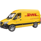 BRUDER MB Sprinter DHL mit dem Regisseur
