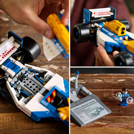 Lego-Ikonen Williams Racing FW14B und Nigel Mansell Formel-1-Auto – 10353