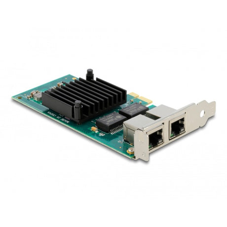 Delock PCI Express X1 Karte 2 x RJ45 Gigabit LAN i350 Netzwerkadapter