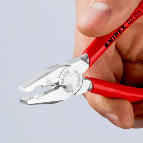 Knipex Mini-Kombizange Kombizange (rot)